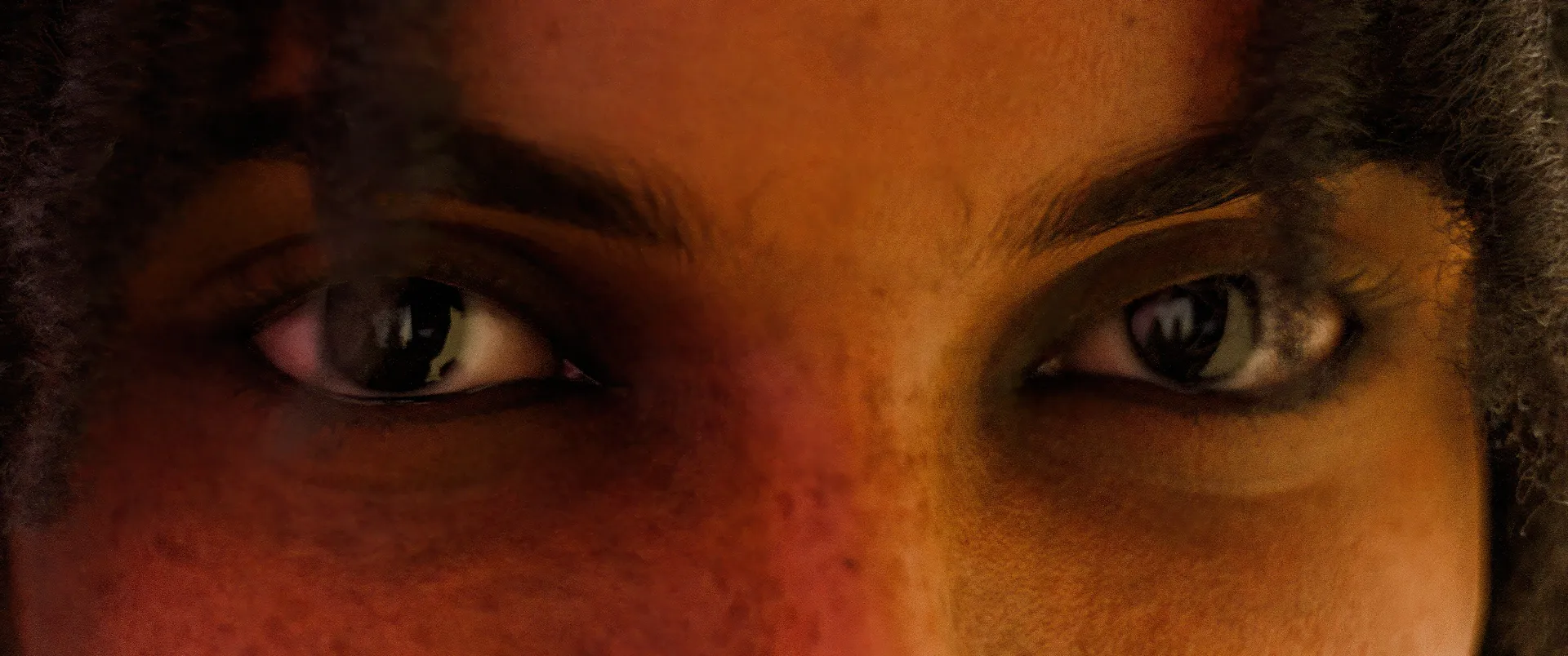 Jill, close-up portrait of a 3D character
